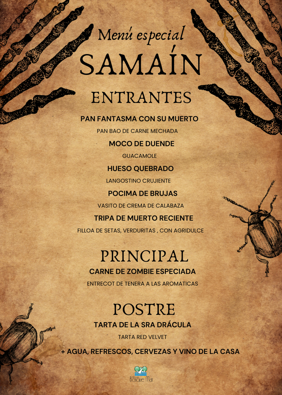 Experiencia Samain 2024 Halloween en Galicia BosqueMar
